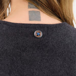 Galadriel Mattei Apparel Womens Sweaters Billows Deconstructed Crew Relaxed Crop Sweater