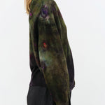 Galadriel Mattei Apparel Womens Sweaters Bloomers Deconstructed V-Neck Oversized Cardigan