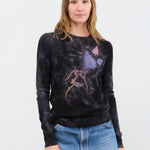 Galadriel Mattei Apparel Womens Sweaters Uprooted Crew Neck Relaxed Sweater