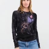 Galadriel Mattei Apparel Womens Sweaters Uprooted Crew Neck Relaxed Sweater