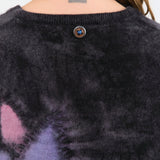 Galadriel Mattei Apparel Womens Sweaters Uprooted Crew Neck Relaxed Sweater