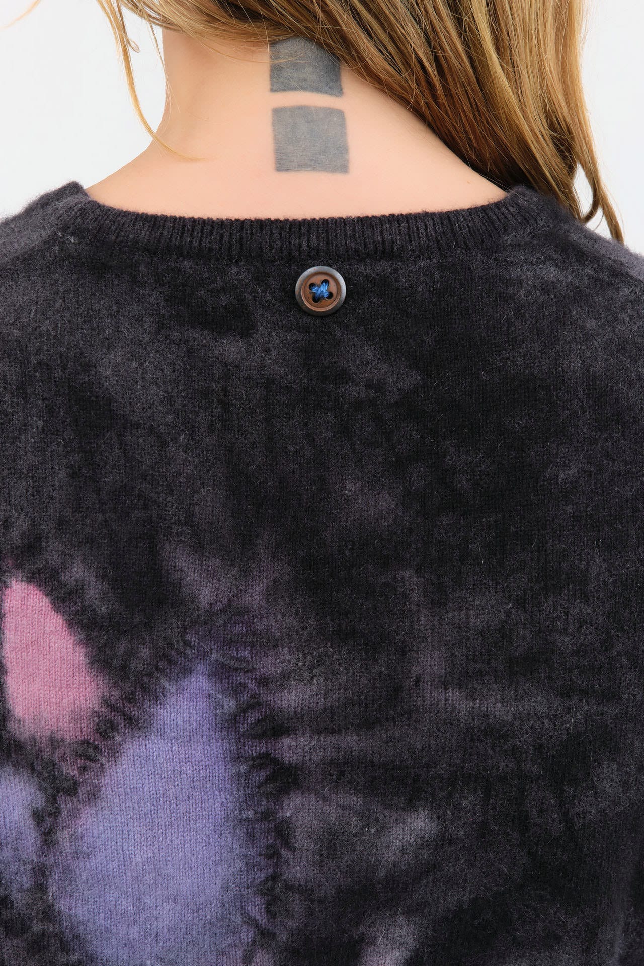 Galadriel Mattei Apparel Womens Sweaters Uprooted Crew Neck Relaxed Sweater