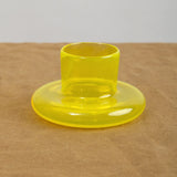 Gary Bodker Glass Tea Light Holder in Lemon