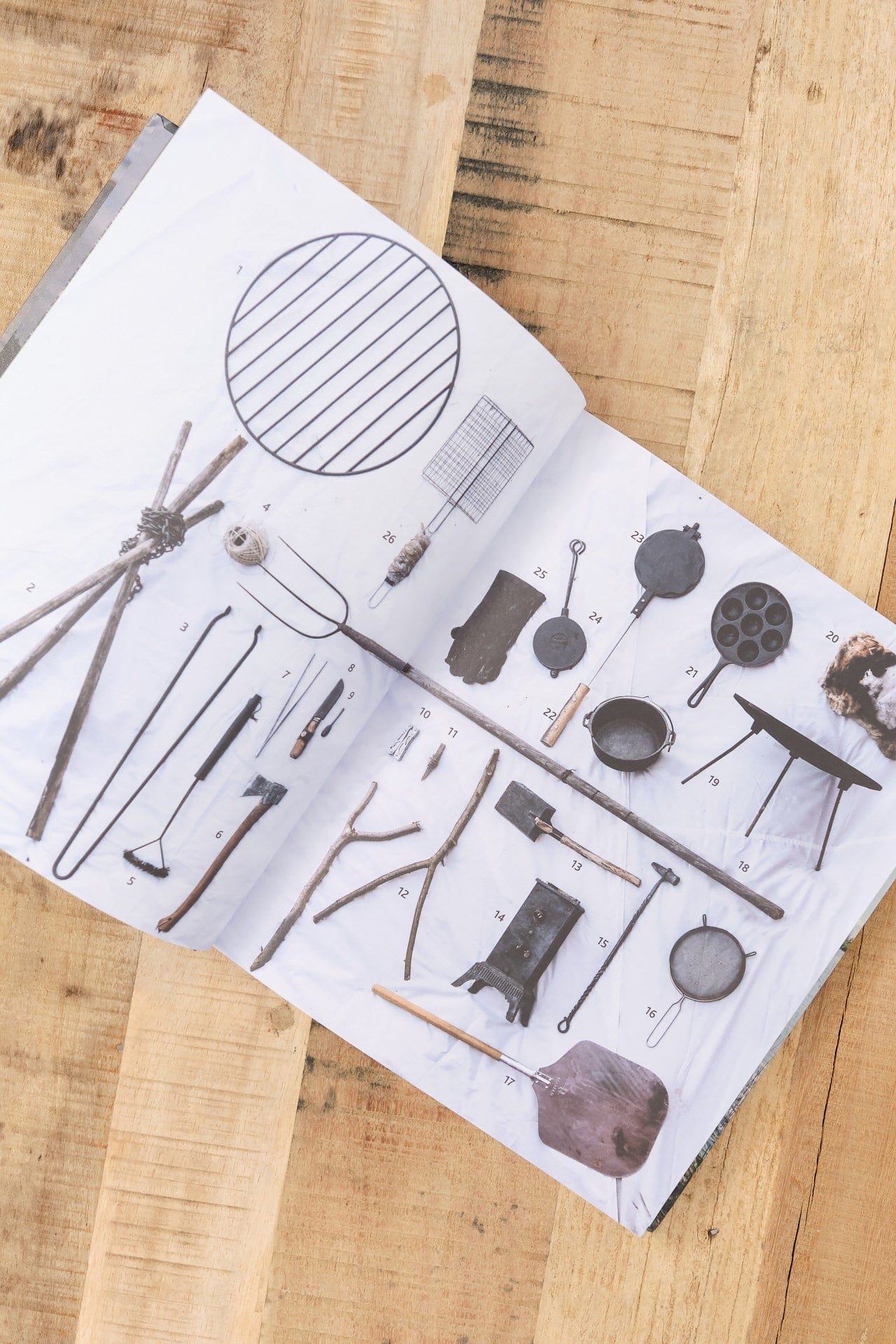 Gestalten Home Objects Cooking on Fire Book