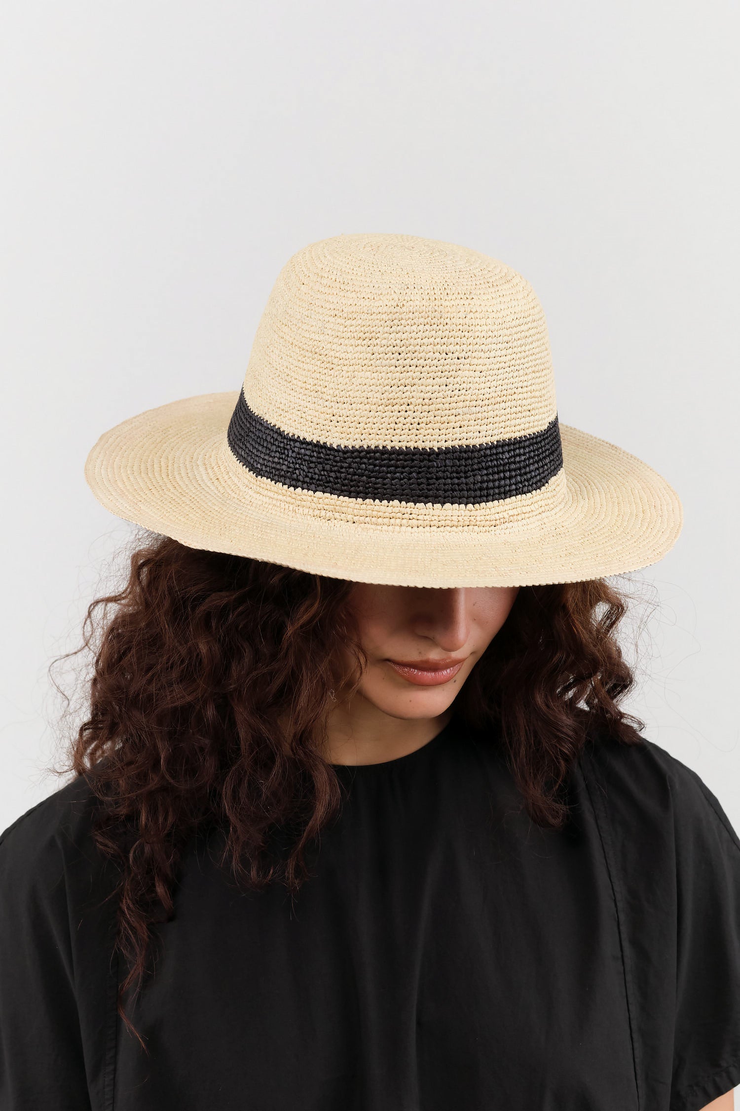 Woven Palm Fibers Mykonos Hat by Greenpacha 