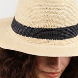 Mykonos Hat in Woven Palm Fibers by Greenpacha Designer Brand 