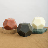 Greentree Dodecahedron Beeswax Large Candle 