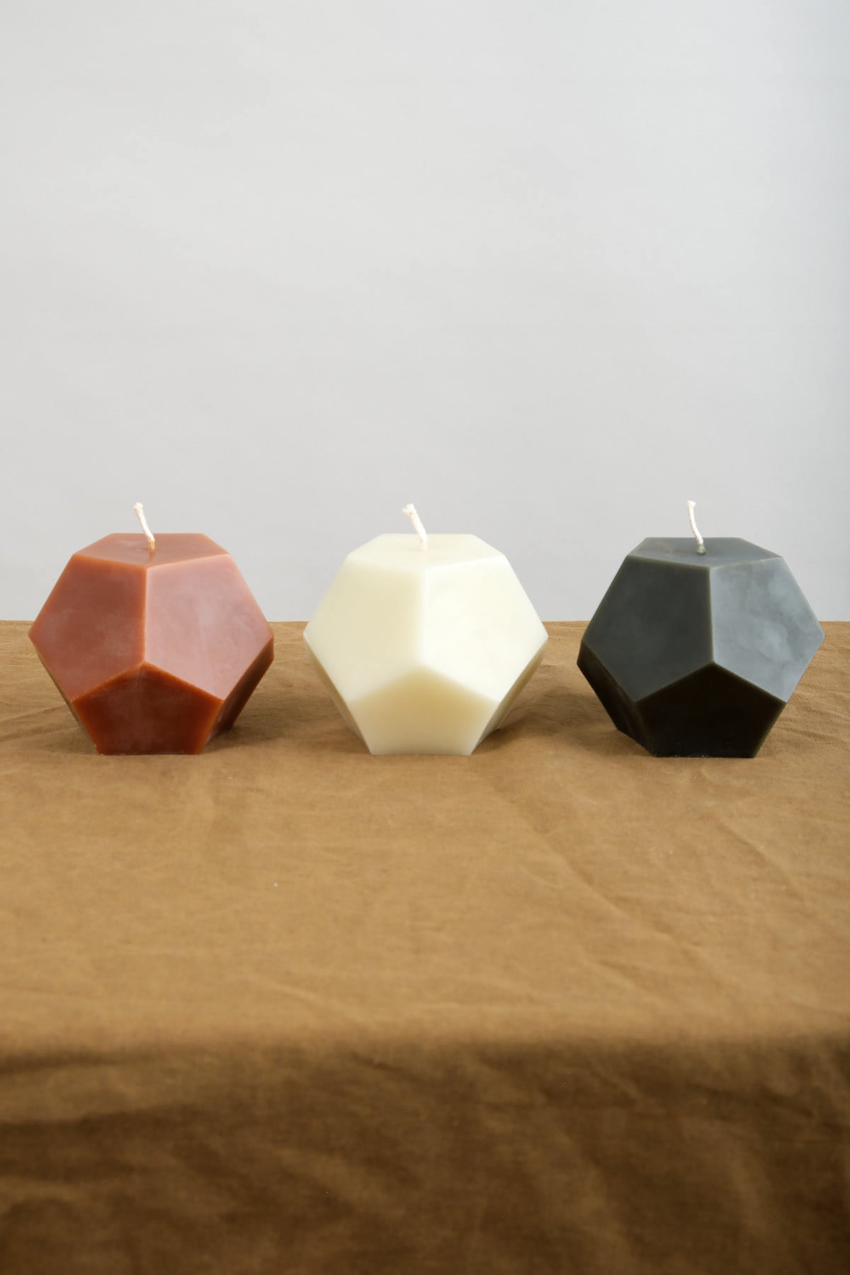 Dodecahedron 100% Beeswax Candles