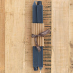 Greentree Home Home Candles Square Taper Candles Blue Slate
