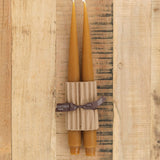 Greentree Home Home Candles Apollo Taper Candles Burnt Amber