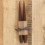 Greentree Home Home Candles Apollo Taper Candles Espresso