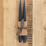 Greentree Home Home Candles Apollo Taper Candles Blue Slate