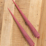 Greentree Home Home Candles Cone Taper Candles Rhubarb