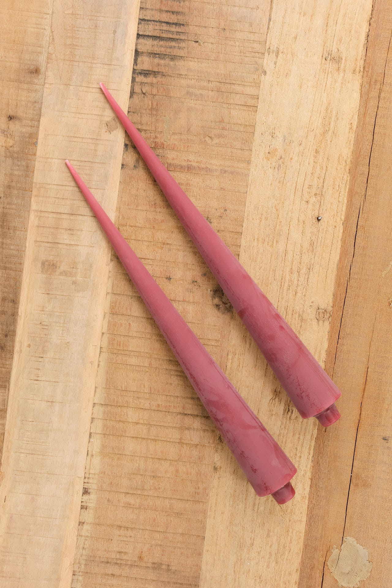 Greentree Home Home Candles Cone Taper Candles Rhubarb