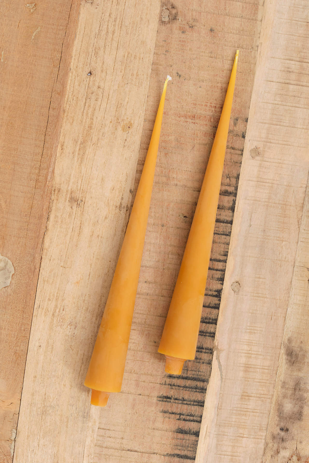 Greentree Home Home Candles Cone Taper Candles Golden Rod