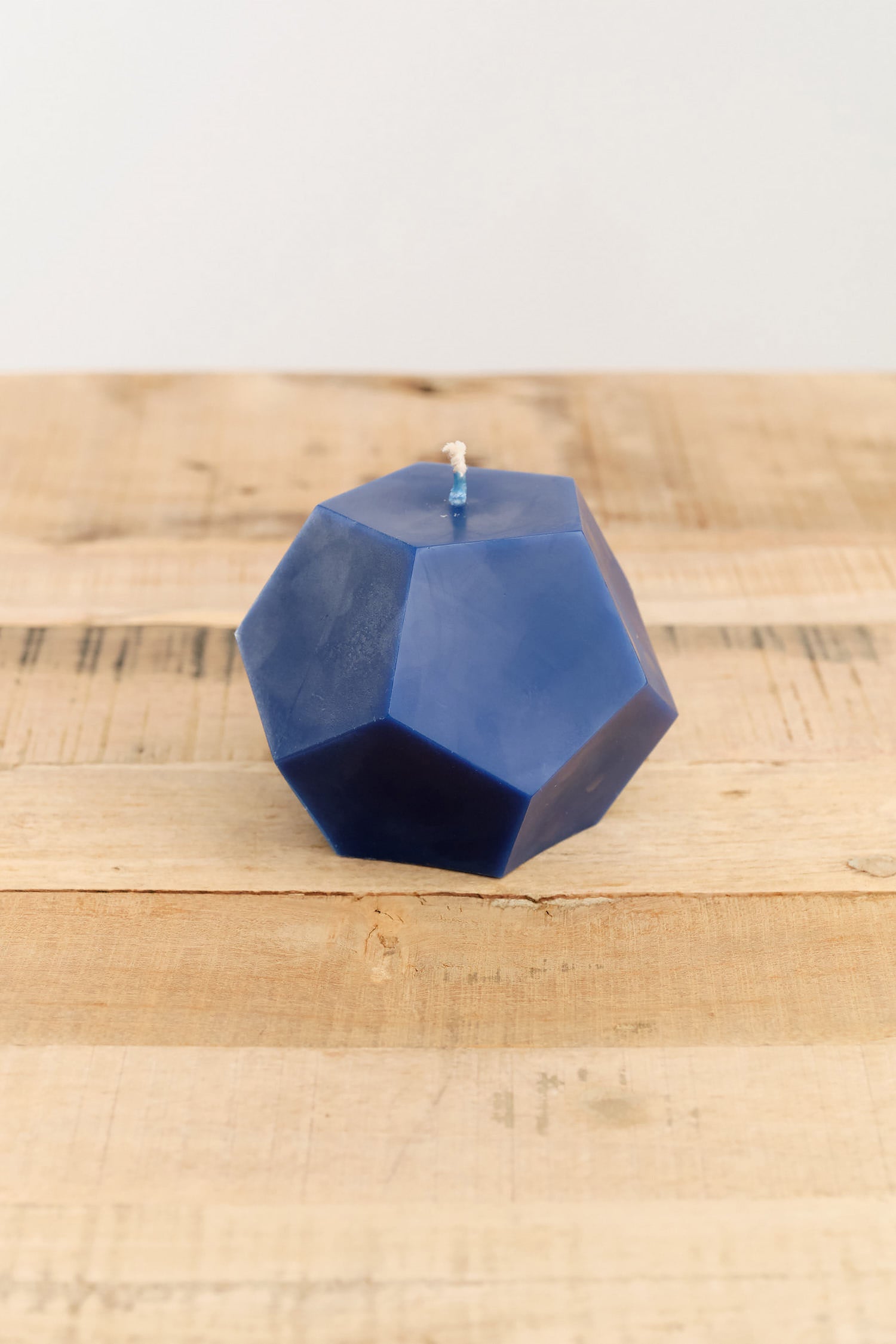 Greentree Home Home Candles Dodecahedron Candle Cobalt