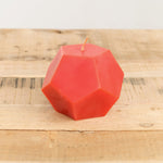 Greentree Home Home Candles Dodecahedron Candle Tangerine