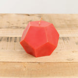 Greentree Home Home Candles Dodecahedron Candle Tangerine