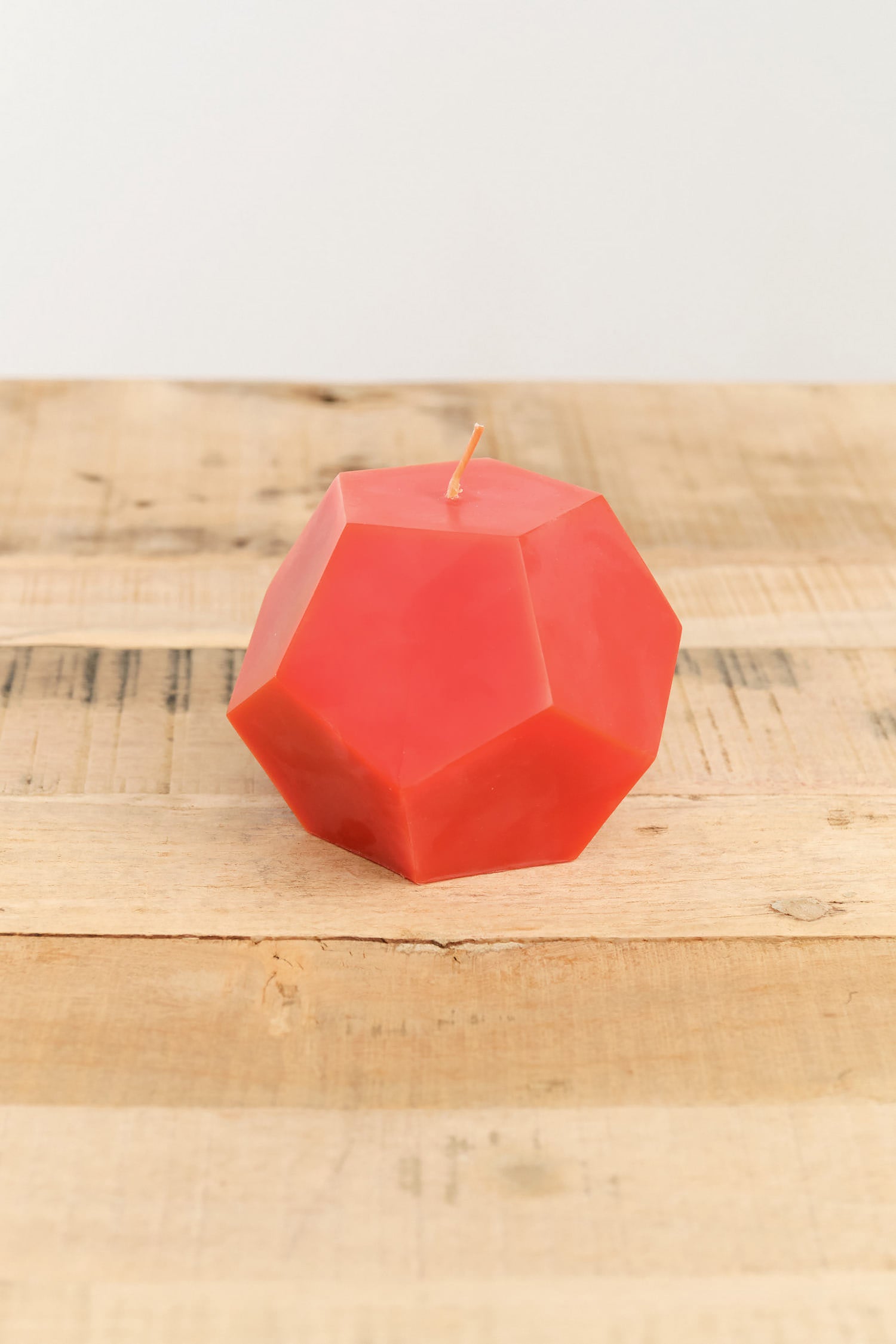 Greentree Home Home Candles Dodecahedron Candle Tangerine