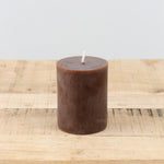 Pillar Candle by Greentree Home in Espresso