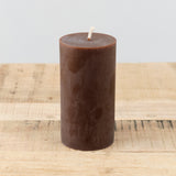 Espresso Brown Pillar Candle by Greentree Home