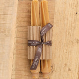 Greentree Home Home Candles Twist Taper Candles Natural