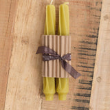 Greentree Home Home Candles Twist Taper Candles Bamboo