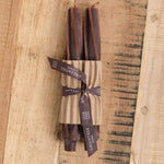 Greentree Home Home Candles Twist Taper Candles Espresso