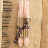 Greentree Home Home Candles Twist Taper Candles Blush