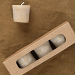 Greentree Home Votive Beeswax Candles in Natural  