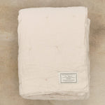 Hale Mercantile Home Bedding Basix Linen Coverlet Sable / 98" L X 102" W