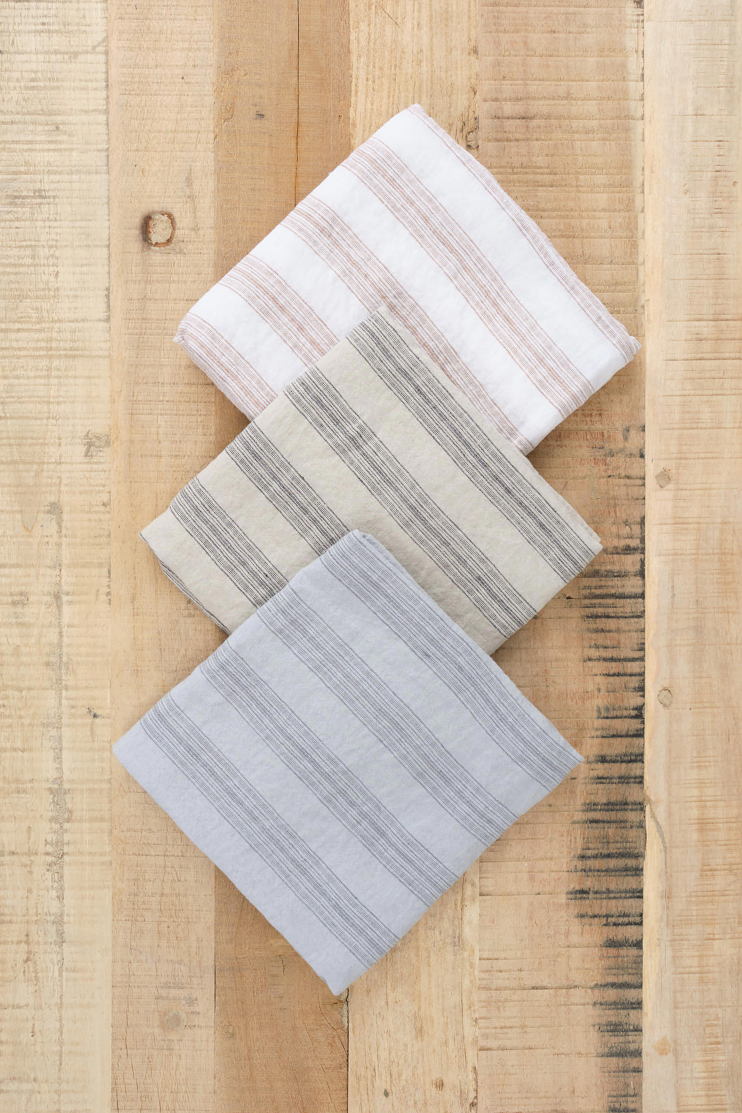 Hale Mercantile Euro Basix Stripe Pillowcase in Fog and Tempest Ayrton and Russo and Sable and Nox