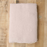 Hale Mercantile Queen/King Flocca Flat Sheet in Floss Pink