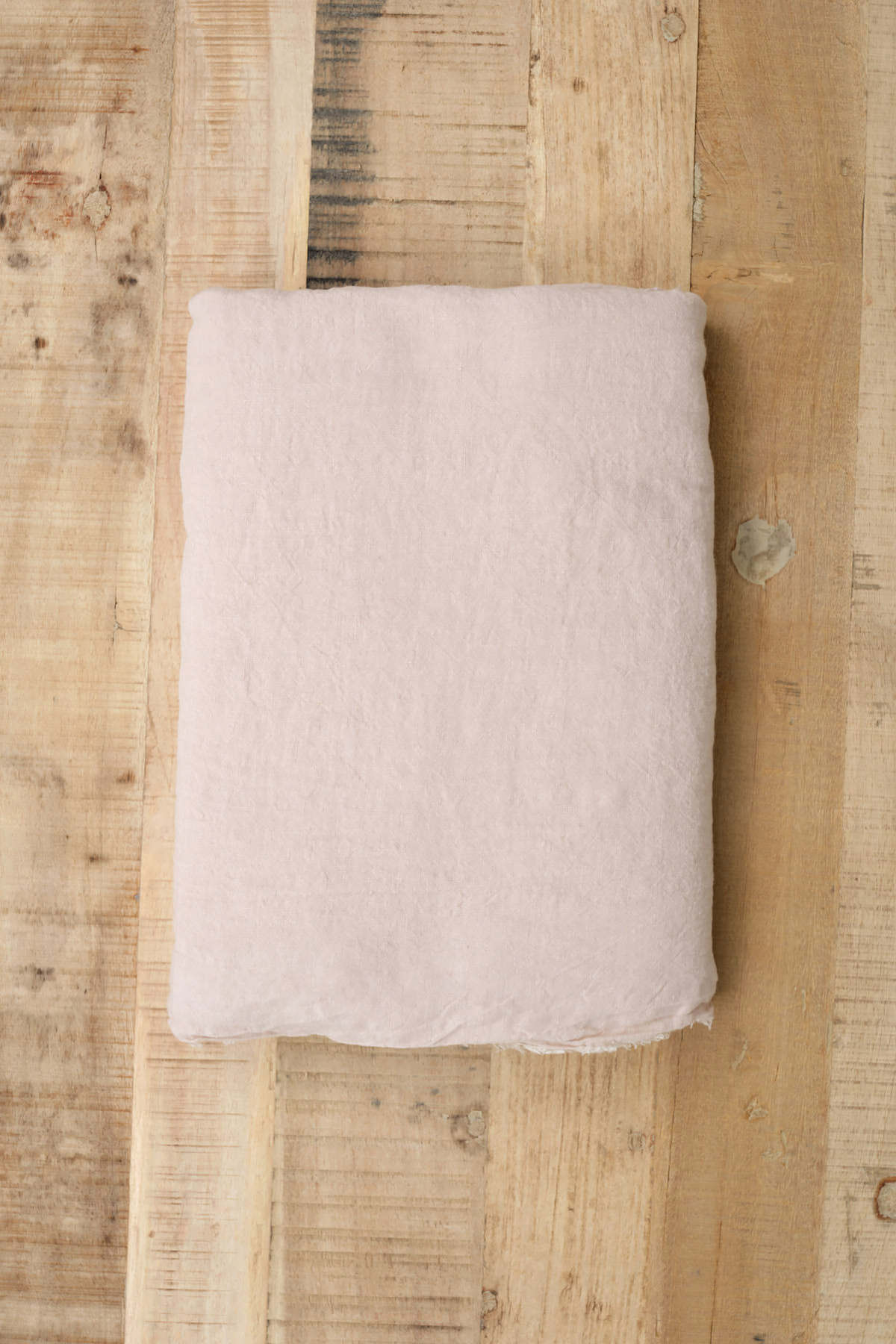 Hale Mercantile Queen/King Flocca Flat Sheet in Floss Pink