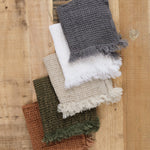 Hale Mercantile Waffle Face Towel in Tempest Ayrton Sable Armee and Russo