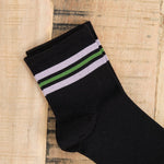 Hansel From Basel Accessories Socks and Tights Billie Sporty Short Crew Socks in Black Black / One Size