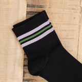 Hansel From Basel Accessories Socks and Tights Billie Sporty Short Crew Socks in Black Black / One Size