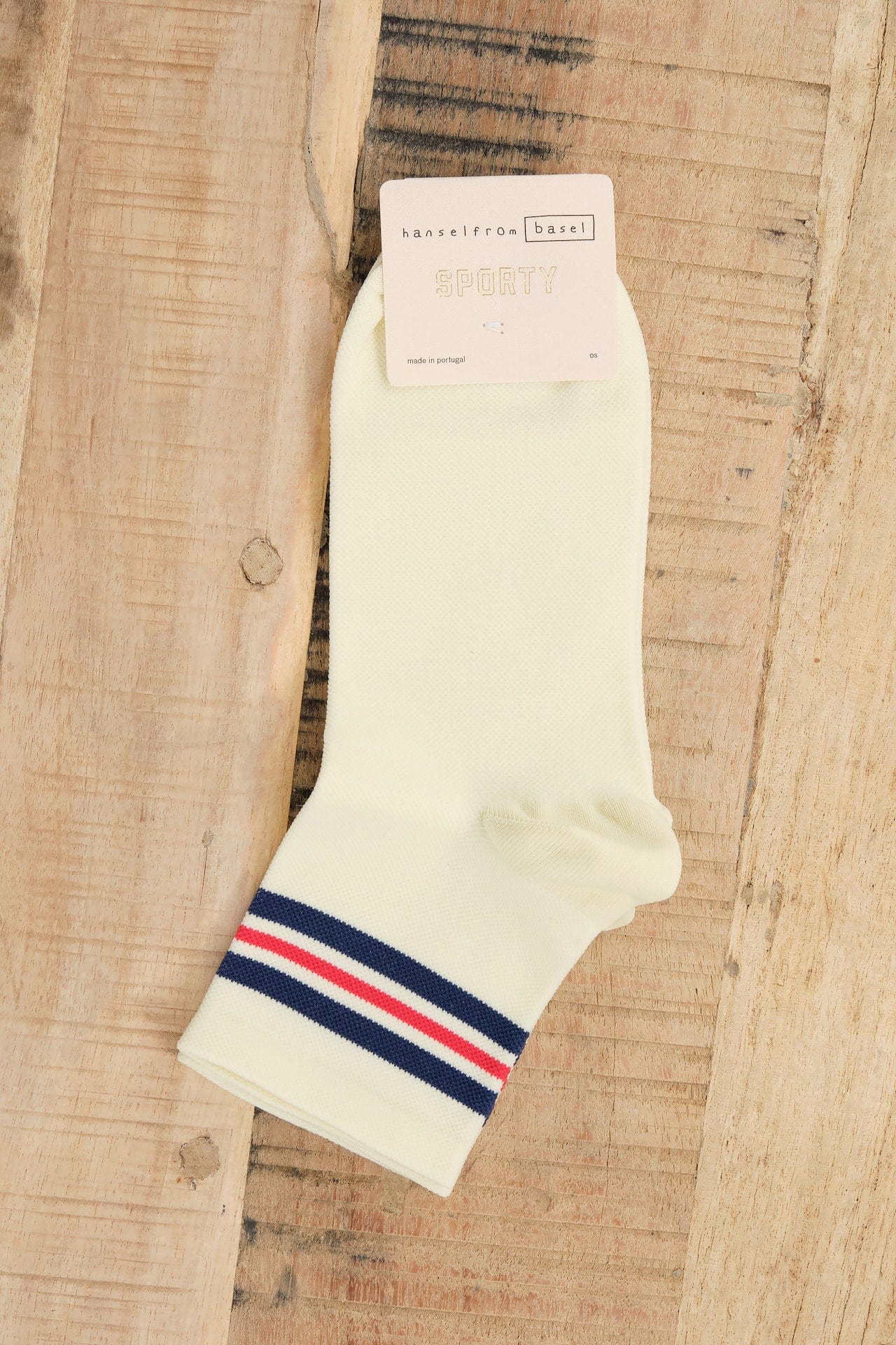 Hansel From Basel Accessories Socks and Tights Billie Sporty Short Crew Socks in White White / One Size