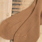 Hansel From Basel Accessories Socks and Tights Botan Ribbed Crew Socks Oat / One Size