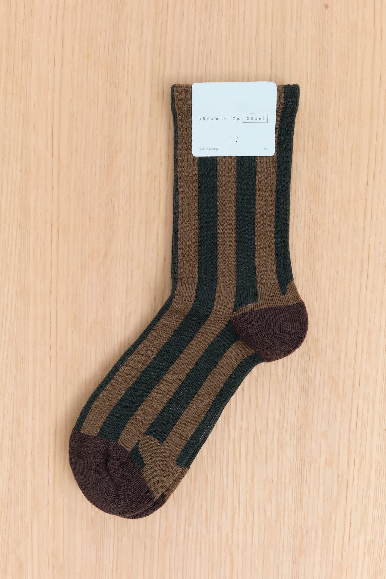 Hansel From Basel Accessories Socks and Tights Buren Athletic Wool Crew Socks Olive / One Size