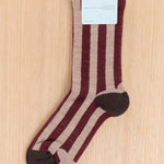 Hansel From Basel Accessories Socks and Tights Buren Athletic Wool Crew Socks Merlot / One Size
