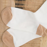 Hansel From Basel Accessories Socks and Tights Collegiate Stripe Crew Socks White / One Size