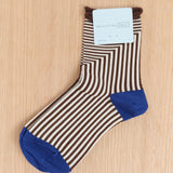 Hansel From Basel Accessories Socks and Tights Corbusier Crew Socks Brown / One Size