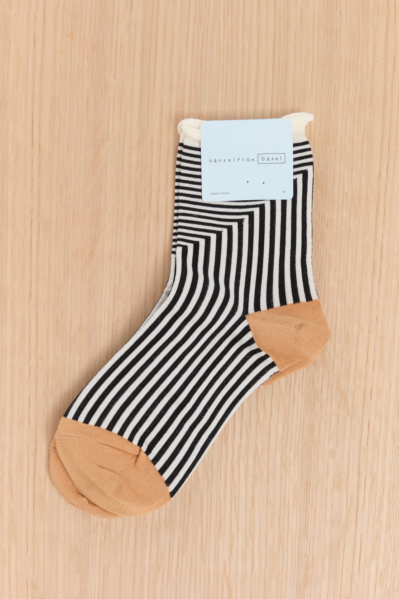 Hansel From Basel Accessories Socks and Tights Corbusier Crew Socks Black / One Size