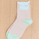 Hansel From Basel Accessories Socks and Tights Corbusier Crew Socks Mint / One Size