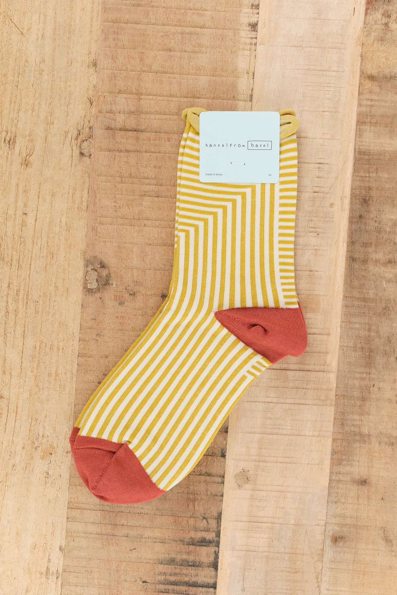 Hansel From Basel Accessories Socks and Tights Corbusier Crew Socks Citron / One Size