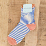 Hansel From Basel Accessories Socks and Tights Corbusier Crew Socks Cornflower / One Size