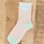 Hansel From Basel Accessories Socks and Tights Corbusier Crew Socks Mint / One Size