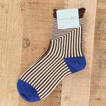 Hansel From Basel Accessories Socks and Tights Corbusier Crew Socks Brown / One Size