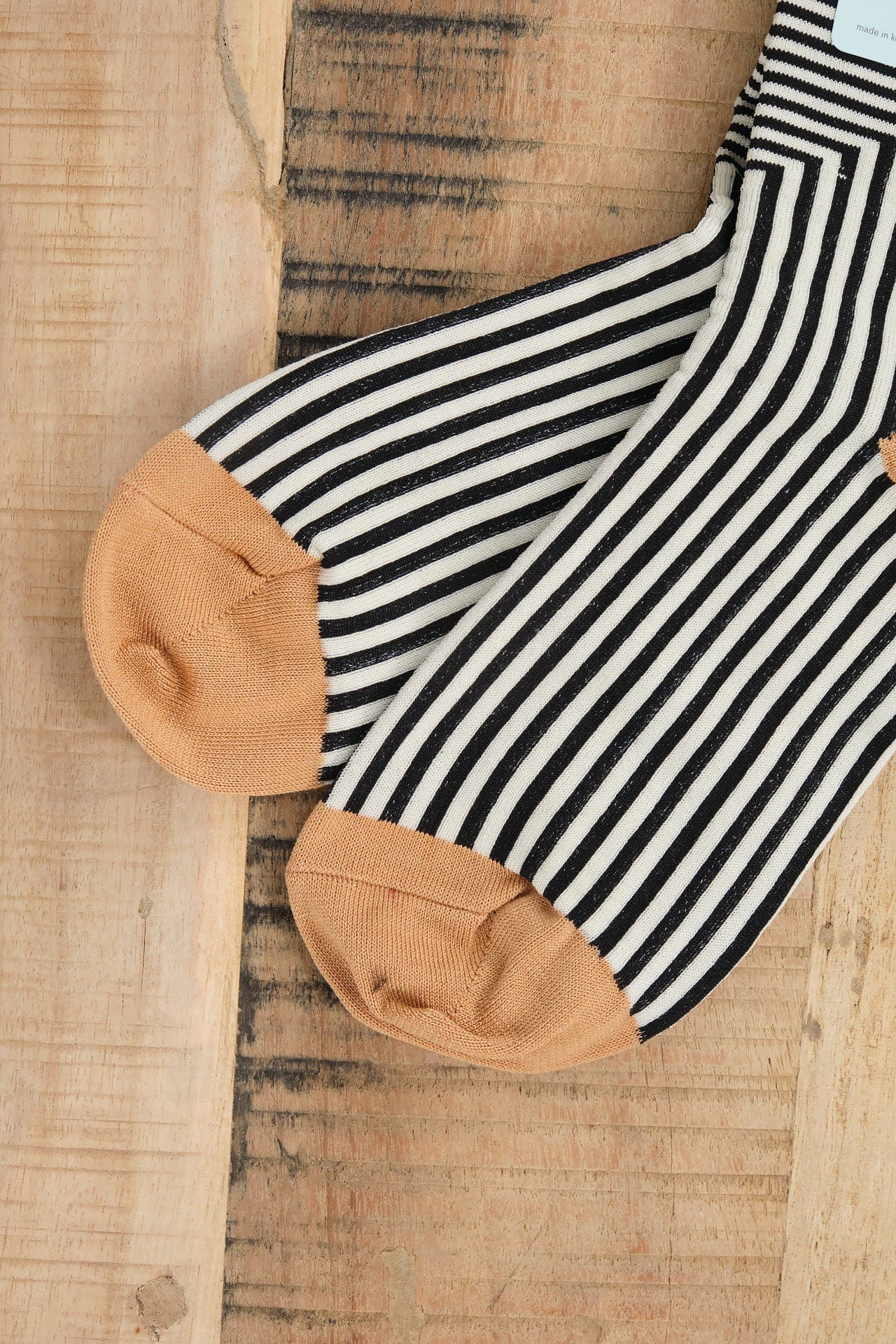 Hansel From Basel Accessories Socks and Tights Corbusier Crew Socks in Black Black / One Size